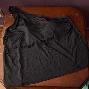 Worn once! Land’s End one strap tankini top